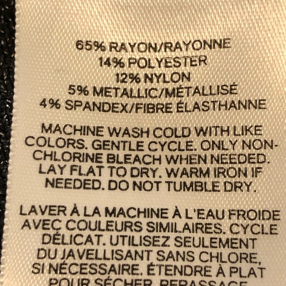 Express Sparkle Stretch Gray High Waist leggings S - Picture 9 of 9